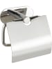 Wenko Roestvrijstalen toiletrolhouder - (B)14 x (H)12,5 x (D)7 cm