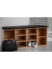 Wenko Schuhbank "Loft" in Natur - (B)103 x (H)48 x (T)29,5 cm