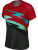 Protective Fietsshirt "P-On" rood/donkergroen