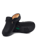 Comfortfusse Leren clogs zwart