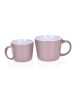 DUKA 2er-Set: Becher in Beige - 375 ml