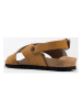 BACKSUN Sandalen "Manabi" in Camel