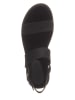 Timberland Skórzane sandały "Safari Dawn" w kolorze czarnym