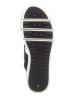 Timberland Leren sandalen "Safari Dawn" zwart - wijdte W