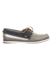 Timberland Leder-Mokassins "Atlantis Break" in Grau - Weite M