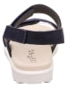 Legero Leder-Sandalen "Savona" in Dunkelblau