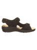 Legero Skórzane sandały "Gorla" w kolorze czarnym