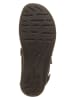 Legero Skórzane sandały "Gorla" w kolorze czarnym