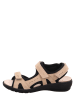 Legero Skórzane sandały "Gorla" w kolorze beżowym
