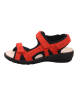 Legero Leder-Sandalen "Gorla" in Rot