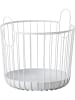 Zone Denmark Opbergmand "Inu" lichtgrijs - (H)30,5 x Ø 30 cm