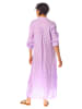 La Fabrique du Lin Lniana sukienka "Classis" w kolorze fioletowym