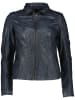 7eleven Lederjacke "Pada" in Dunkelblau