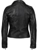 Buffalo Lederjacke in Schwarz