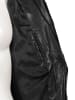Buffalo Lederjacke in Schwarz