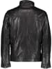 Bugatti Lederjacke in Schwarz