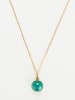 DIAMANTA Gold-Halskette "Just Round" mit Anhänger - (L)42 cm