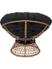 Garden Spirit Outdoor-Sessel "Cancun" in Schwarz - (B)96 x (H)77 x (T)86 cm