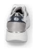 DOCKERS Sneakers wit/zilverkleurig