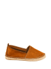 Cotto Leder-Espadrilles in Camel