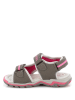 Kimberfeel Sandalen "Janik" grijs/wit/roze