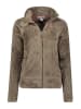 Canadian Peak Fleecejacke "Udilas" in Taupe