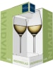 Lyngby Glas 4er-Set: Weißweingläser "Juvel" - 380 ml