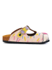 Calceo Clogs lichtroze/meerkleurig