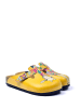 Calceo Clogs in Gelb/ Bunt