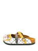 Calceo Clogs in Gelb/ Bunt