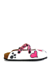 Calceo Clogs wit/meerkleurig