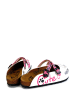 Calceo Clogs in Weiß/ Bunt