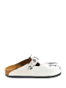 Calceo Clogs in Weiß/ Bunt