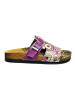 Calceo Slippers paars/meerkleurig