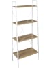 THE HOME DECO FACTORY Wandmeubel naturel/wit - (B)60 x (H)148 x (D)32,5 cm