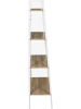 THE HOME DECO FACTORY Regał stojący w kolorze beżowo-białym - 60 x 148 x 32,5 cm