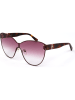 Longchamp Damen-Sonnenbrille in Braun/ Lila