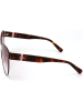 Longchamp Damen-Sonnenbrille in Braun/ Lila