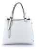 Florence Bags Leren handtas "Bea" wit - (B)25 x (H)19 x (D)11 cm