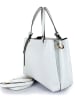 Florence Bags Leder-Henkeltasche "Bea" in Weiß - (B)25 x (H)19 x (T)11 cm