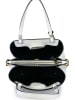 Florence Bags Leder-Henkeltasche "Bea" in Weiß - (B)25 x (H)19 x (T)11 cm