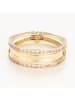 L instant d Or Gouden ring "Blanca" met edelstenen