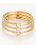 OR ÉCLAT Gold-Ring "Dulce" mit Edelsteinen