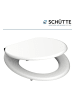 Schütte Toiletbril met softclose wit