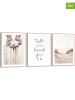 Orangewallz 3er-Set: Gerahmte Kunstdrucke "Summer Breeze"