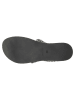 Wojas Leren sandalen zwart/wit