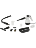 camry Stoomreiniger wit/zwart - (B)18 x (H)26 x (D)25 cm