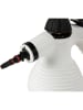 camry Stoomreiniger wit/zwart - (B)18 x (H)26 x (D)25 cm