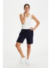 Kaffe Short "Naya" donkerblauw