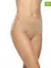 COTONELLA Pełne figi high waist (2 pary) w kolorze beżowym
